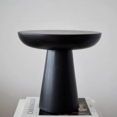 Mushroom 4 Black Table